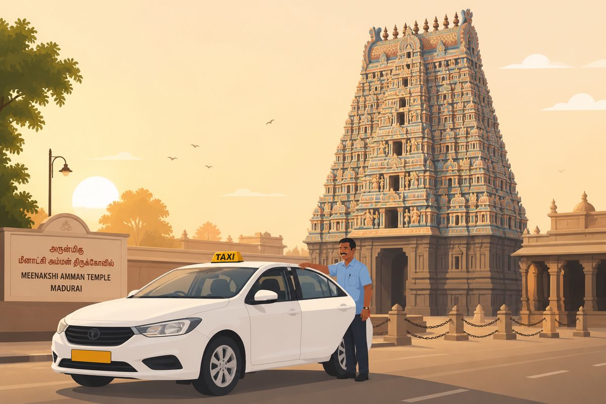 Madurai temple city departure point