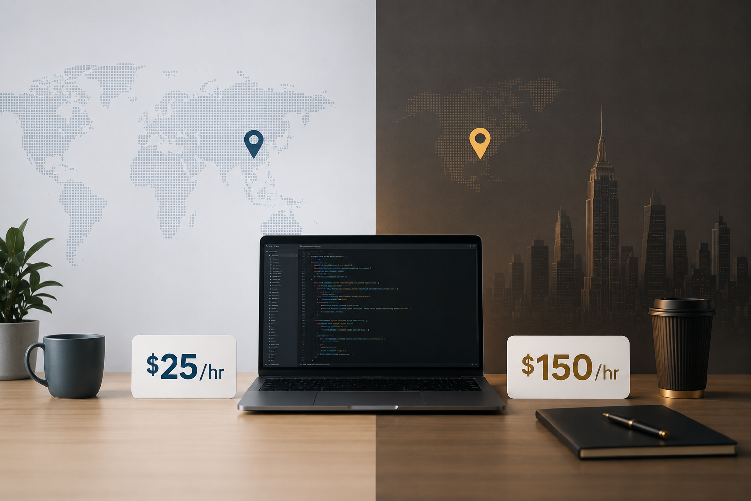 Freelance Developer Rates in 2026: Hourly and Monthly Costs by Region