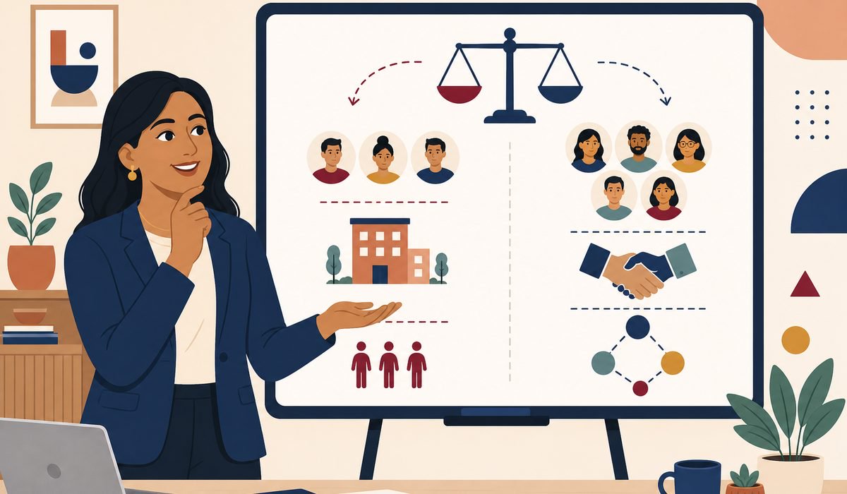 Weighing the decision between an in-house team and an outsourced partner